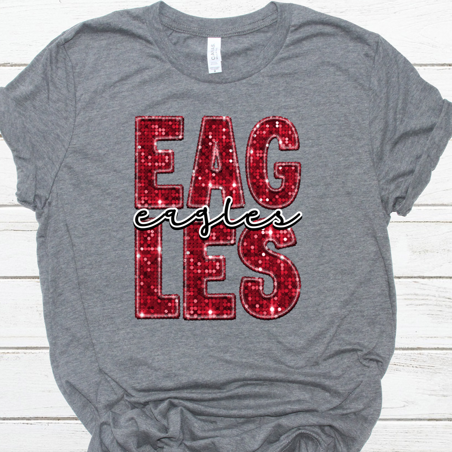 Eagles sequin-DTF