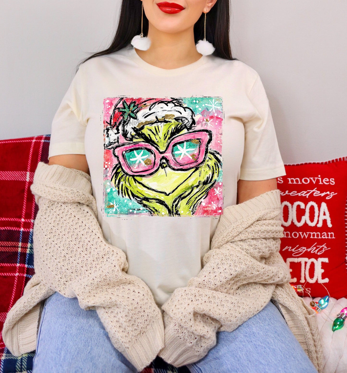 Preppy Green Christmas - DTF&UV