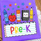 School Supply Grades -Pre K-DTF&UV