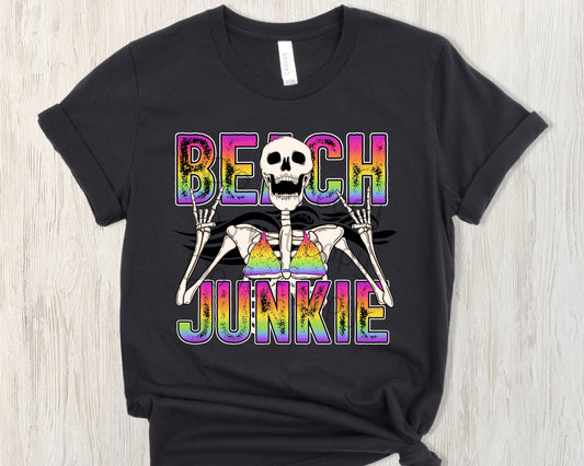 Beach junkie-DTF