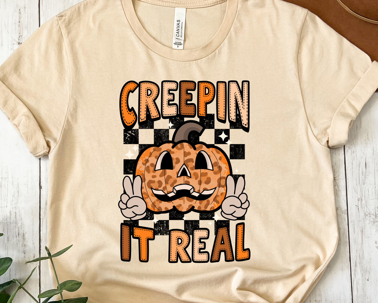 Creepin it real pumpkin-DTF