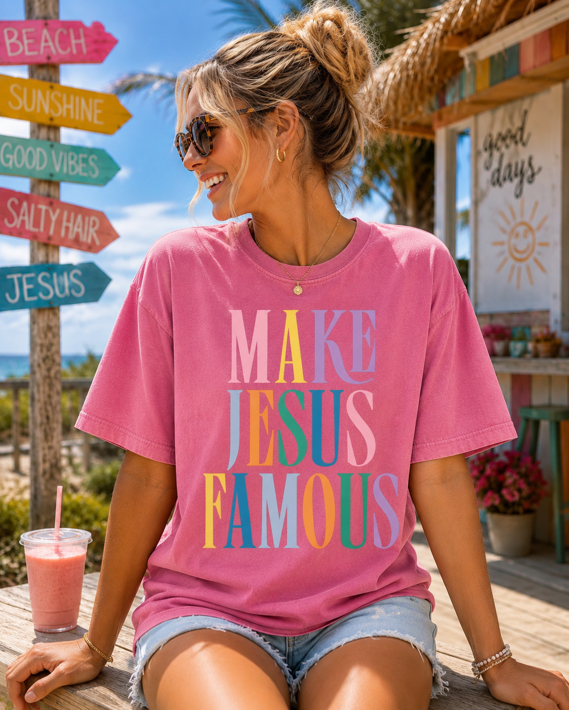 Make Jesus Famous -DTF&UV