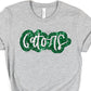 Gators green silver sequin-DTF
