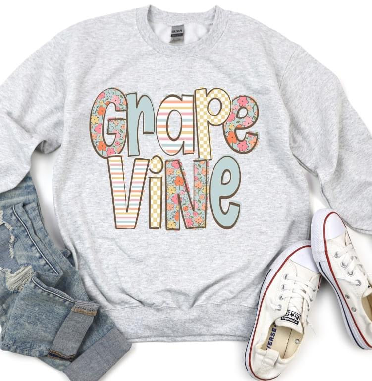 Grapevine Doodle Loo Dtf Abidesignstore