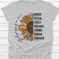 God says you are half sunflower-DTF
