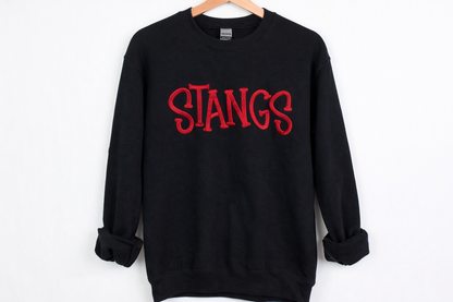 Custom Mascot/Any Name:  Embroidered