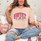 Sweet Heart Red Varsity Letters - DTF