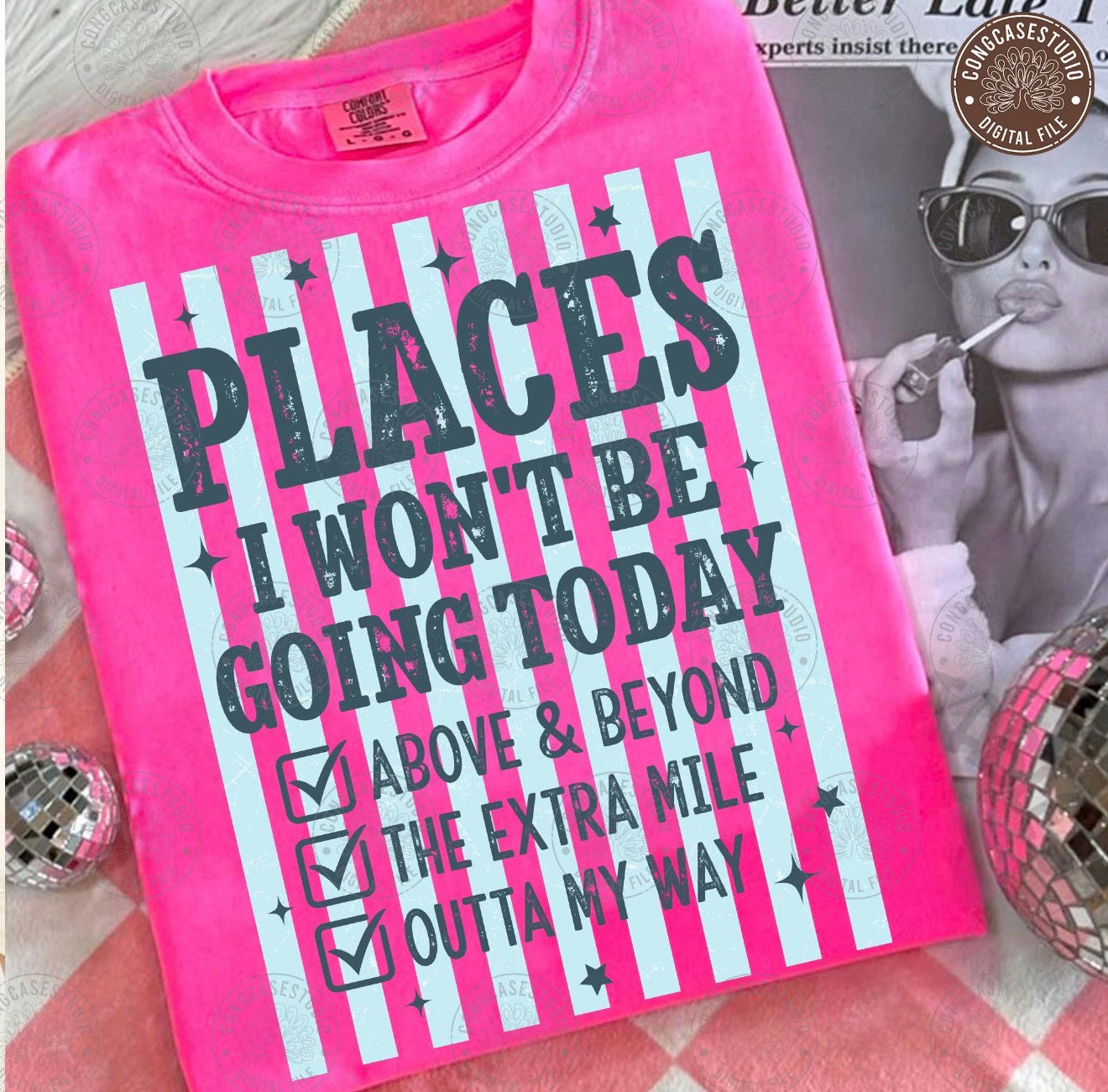 Places I won't be going today - DTF&UV