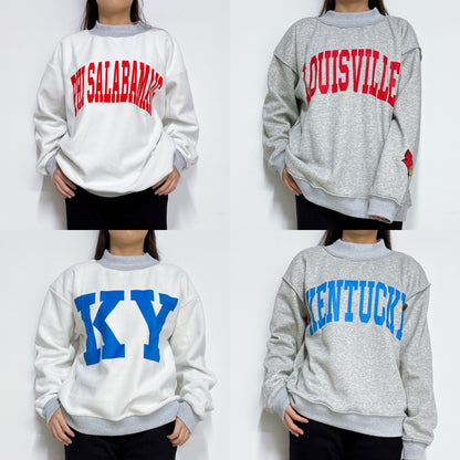 ABI Reversible Mock Neck Crew -Pre Order