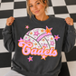 Volleyball Pink Orange Stars Mascot (Dropdown)- DTF&UV