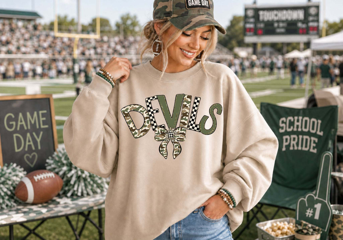 Camo Mascots (dropdown)- DTF&UV