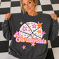 Basketball Pink Orange Stars Mascot (Dropdown)- DTF&UV