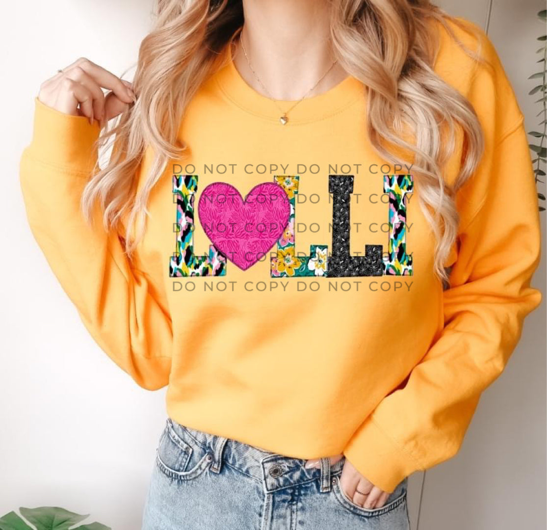 Lolli Mixed Prints DTF