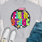 Fifth grade pencil bolt-DTF