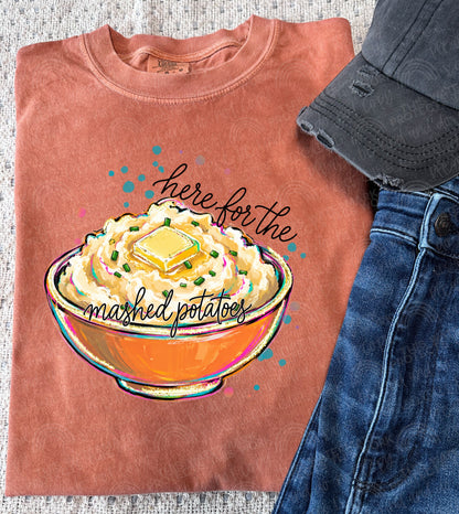 Here for the mash potatoes-DTF&UV