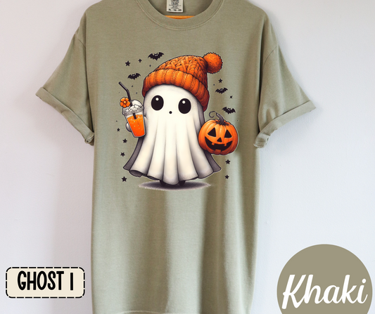 Cute Halloween Ghost(ALL in this listing- Dropdown)-DTF