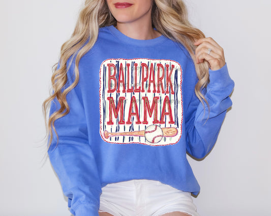 Ballpark Mama -DTF&UV