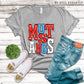 Mustangs Red White Baby Blue - DTF
