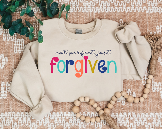 Not perfect just forgiven-DTF