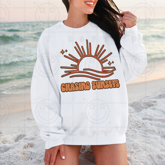 CHASING SUNSETS -DTF