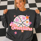 Basketball Pink Orange Stars Mascot (Dropdown)- DTF&UV