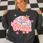 Volleyball Pink Orange Stars Mascot (Dropdown)- DTF&UV