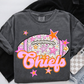 Football Pink Orange Stars Mascot (Dropdown)- DTF&UV