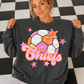 Soccer Pink Orange Stars Mascot (Dropdown)- DTF&UV
