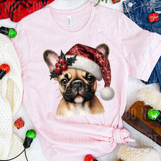 CHRISTMAS TAN FRENCHIE-DtF