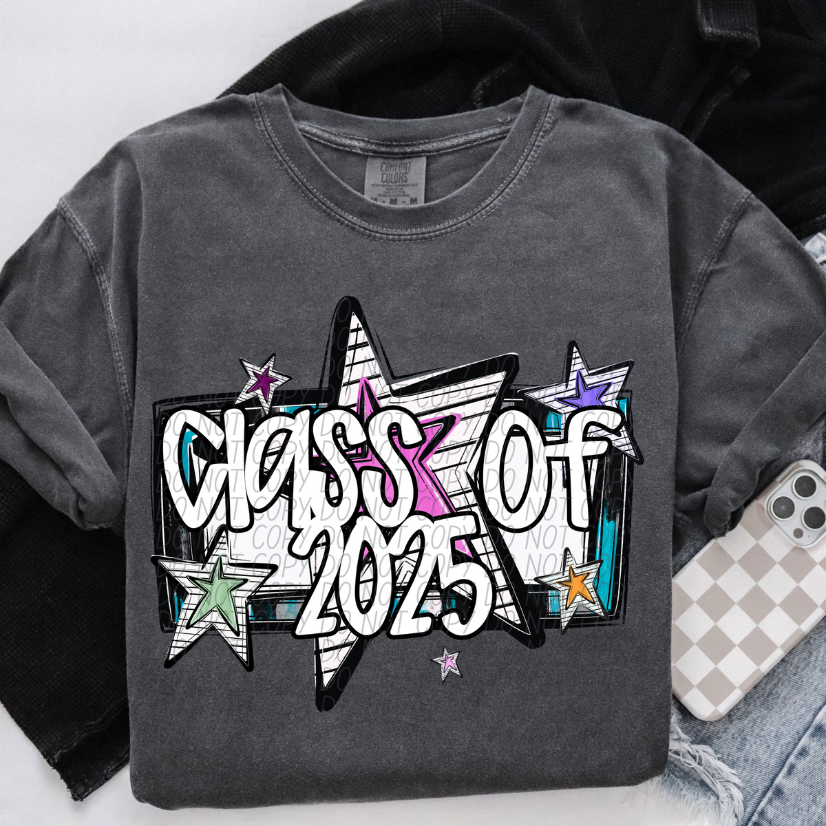 CLASS OF 2025 BRIGHT-DTF