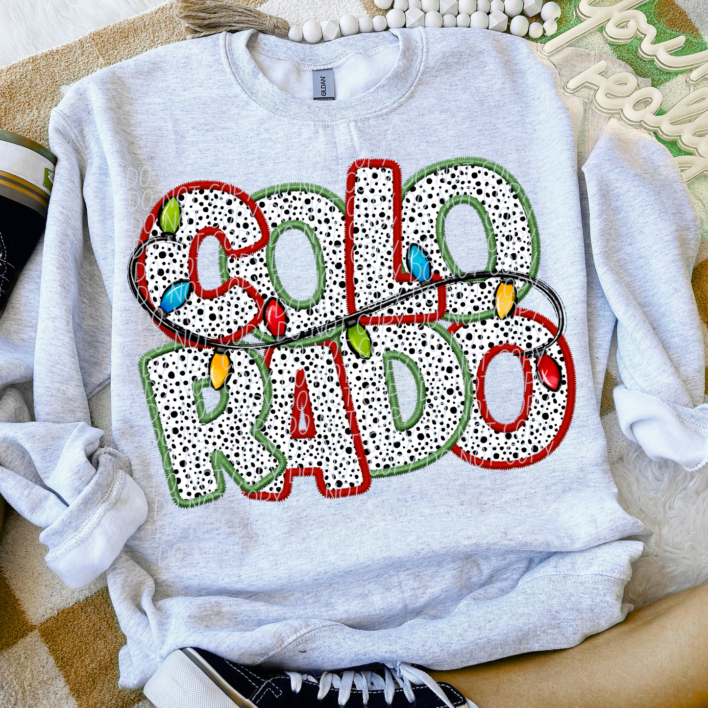 Dot Christmas STATES (dropdown)-DTF&UV