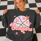 Basketball Pink Orange Stars Mascot (Dropdown)- DTF&UV