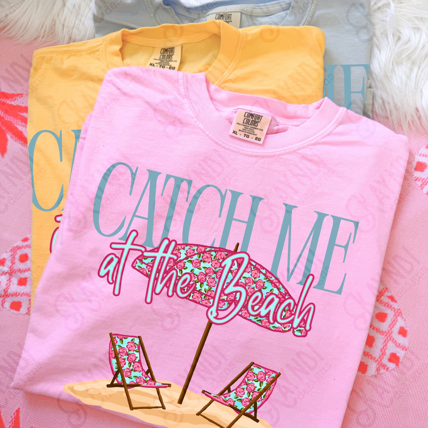 Catch me at the beach-DTF&UV