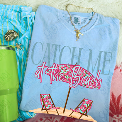 Catch me at the beach-DTF&UV