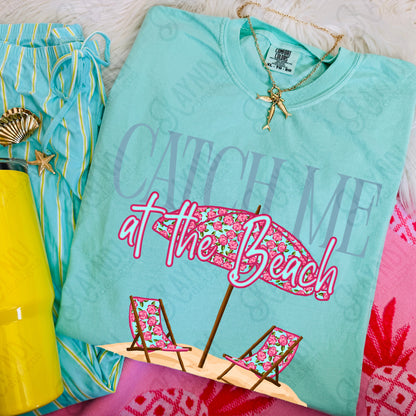 Catch me at the beach-DTF&UV