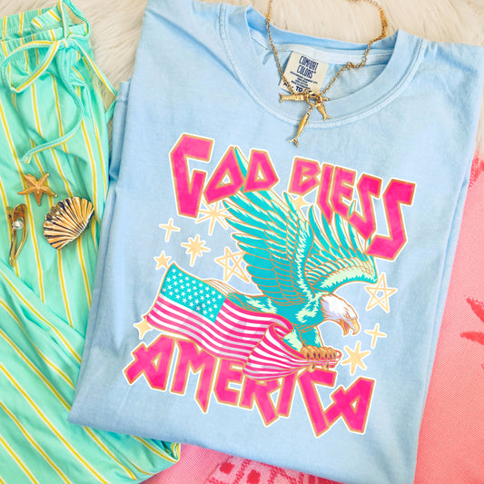 God Bless America -DTF&UV