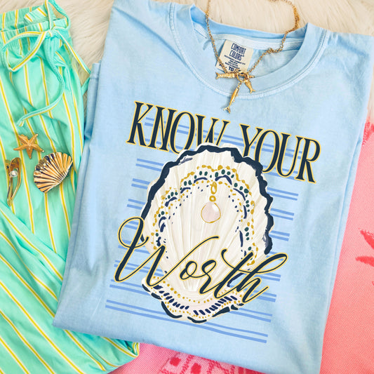 Know Your Worth Pearl -DTF&UV