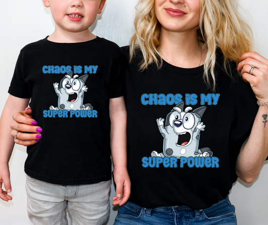 Chaos is super power(dropdown)-DTF&UV