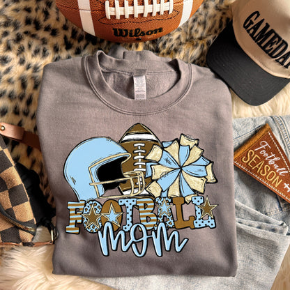 Football mom (dropdown Colors)- DTF&UV