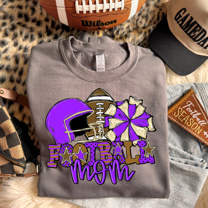 Football mom (dropdown Colors)- DTF&UV