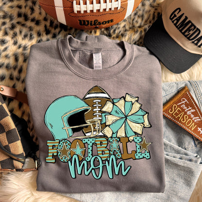 Football mom (dropdown Colors)- DTF&UV