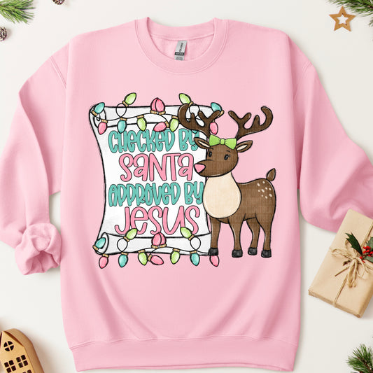 CheckedbySantaApprovedbyJesus-DTF&UV