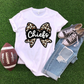 Chiefs leopard bow-DTF