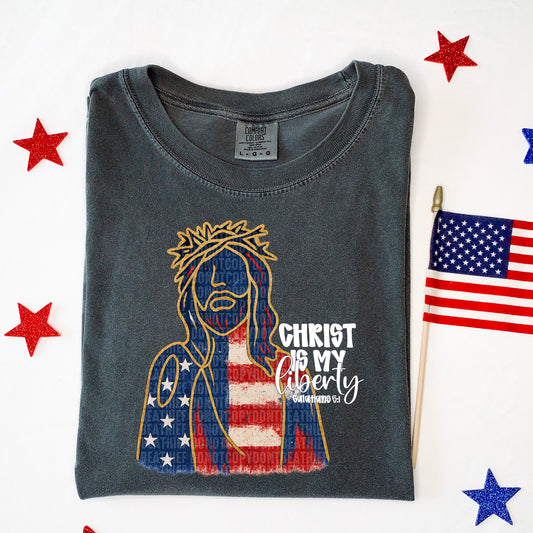 Christ is my Liberty-DTF&UV
