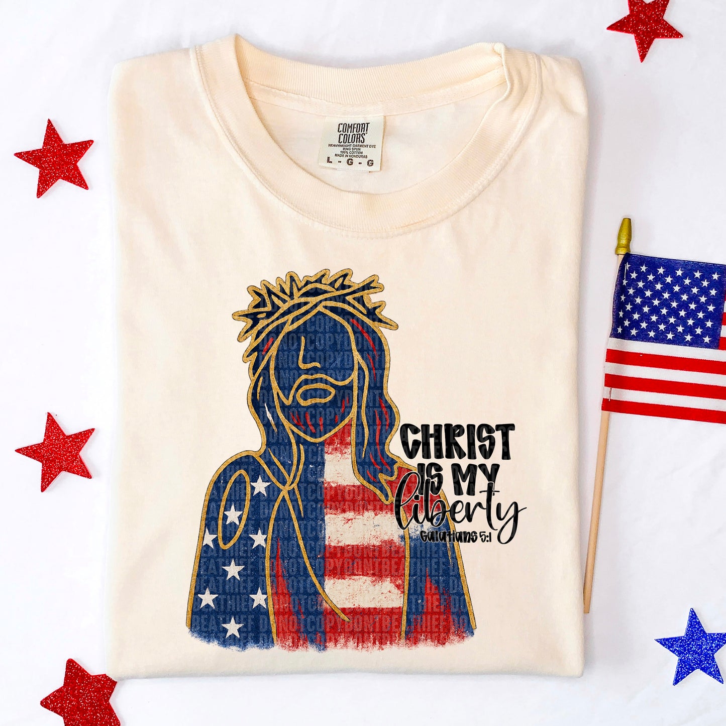 Christ is my Liberty-DTF&UV
