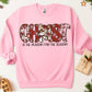 Christ is the reason faux glitter outline-DTF&UV