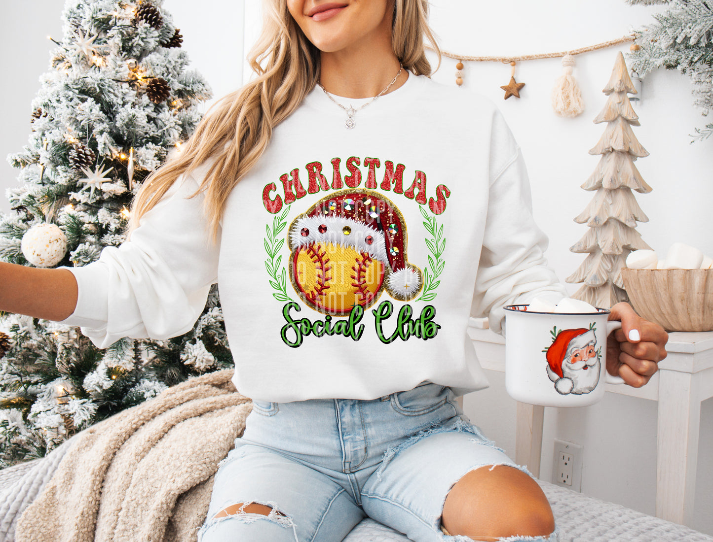 Christmas Social Club Sports (dropdown)-DTF