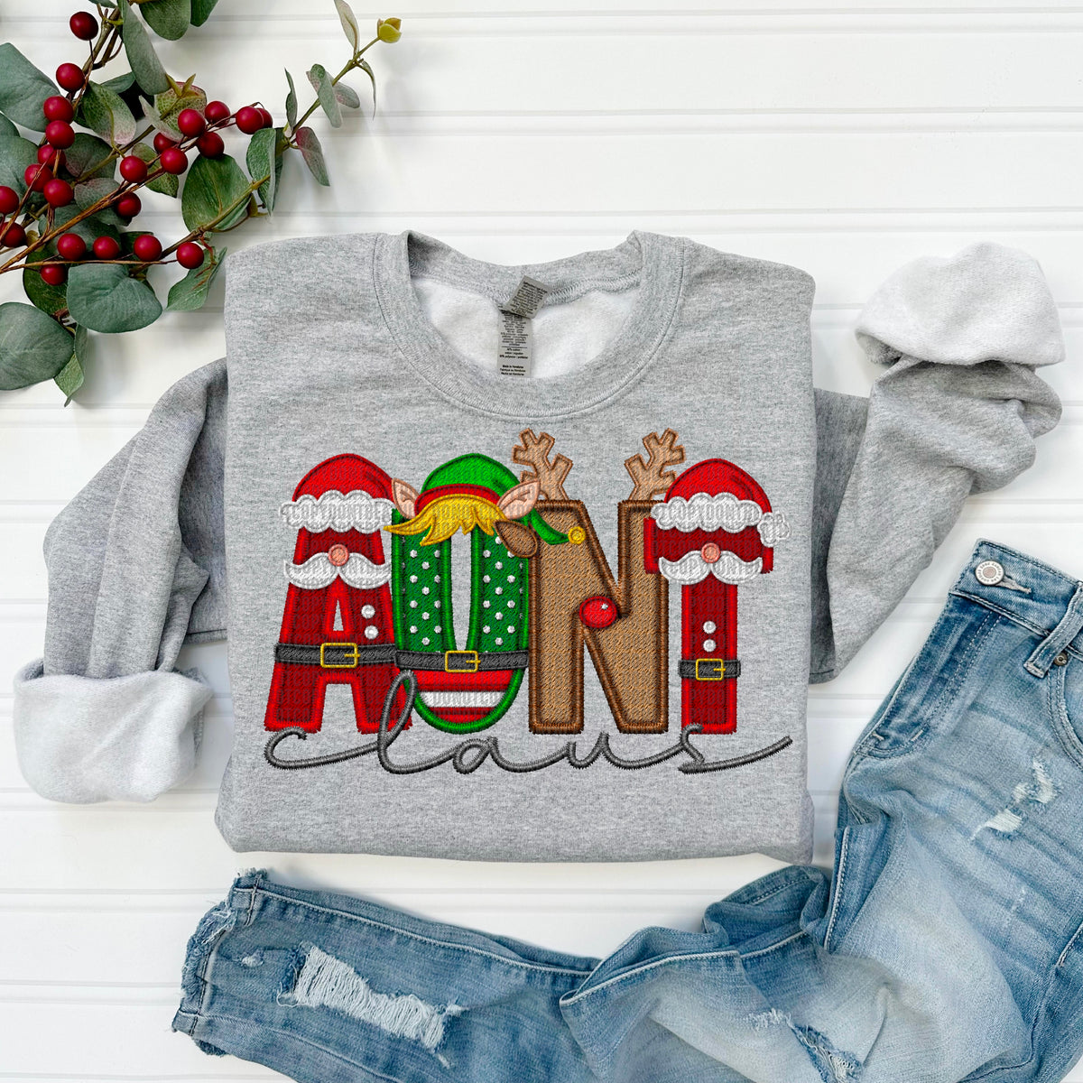 Claus Names (All names in this listing- dropdown)-DTF
