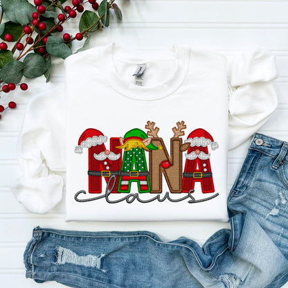 Claus Names (All names in this listing- dropdown)-DTF