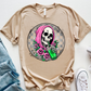 Coffee addicted skeleton-DTF&UV